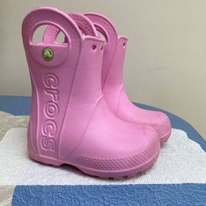 Crocs 7 rain boot